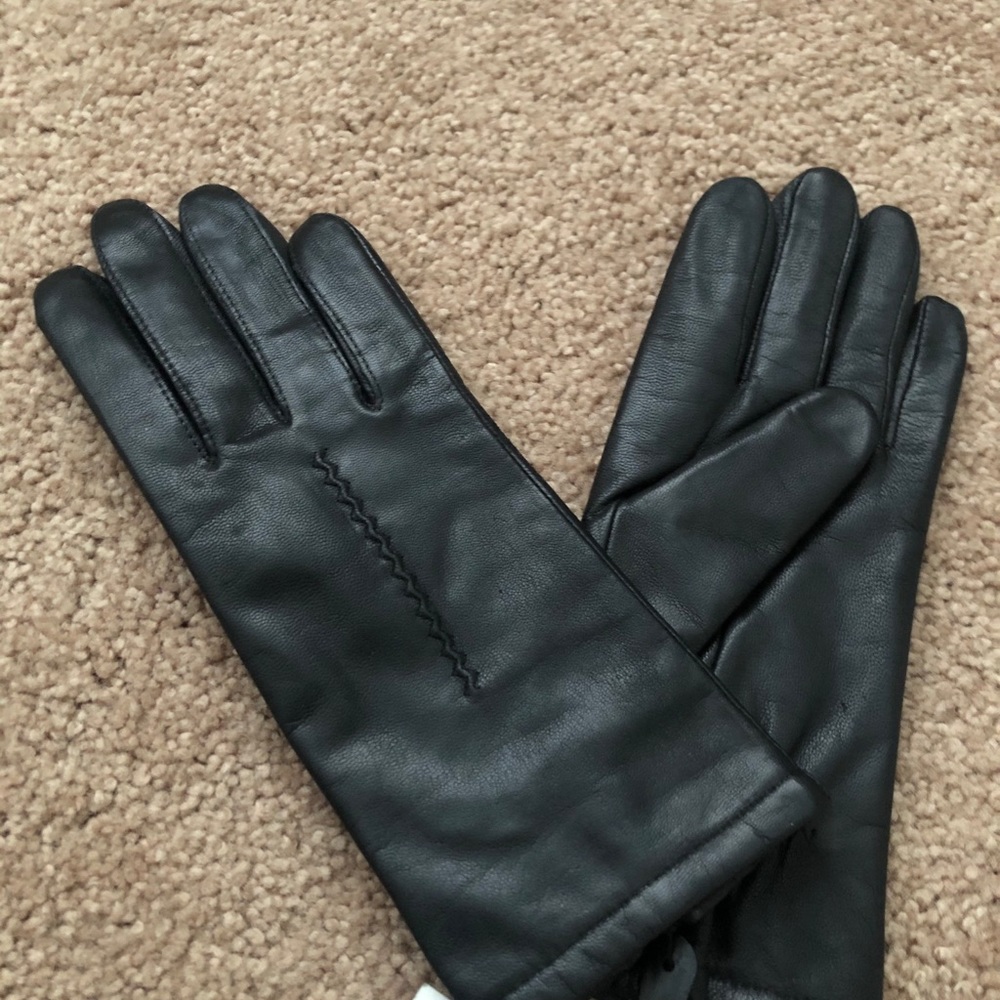 Leather lined gloves - Picture 7 of 9